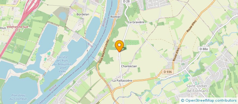 localisation de l'entreprise MONSIEUR FRANCOIS SEIGLER  JASSANS-RIOTTIER