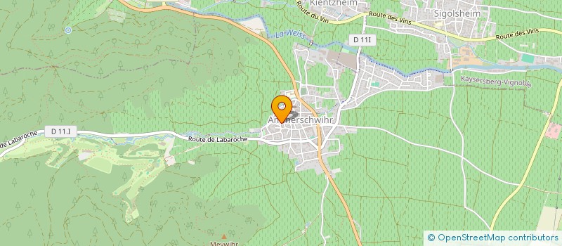 localisation de l'entreprise MONSIEUR FRANCOIS SELLAL  AMMERSCHWIHR