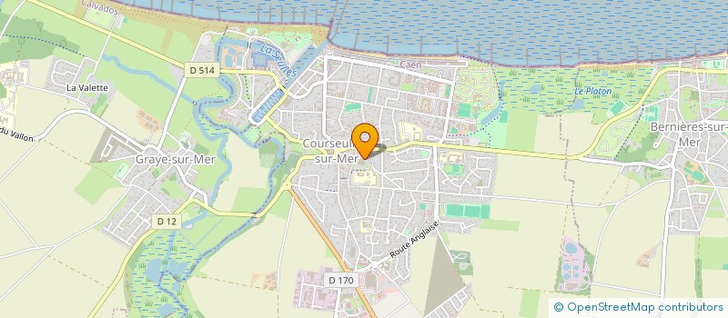 localisation de l'entreprise MONSIEUR FRANCOIS SEMERIA  COURSEULLES-SUR-MER