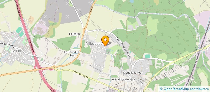 localisation de l'entreprise MONSIEUR FRANCOIS SENDAO à VILLEVAUDE