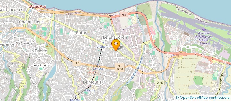 localisation de l'entreprise MONSIEUR FRANCOIS SENE  SAINT-DENIS