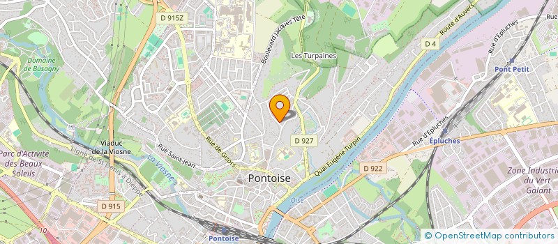 localisation de l'entreprise MONSIEUR FRANCOIS SENECHAL à PONTOISE