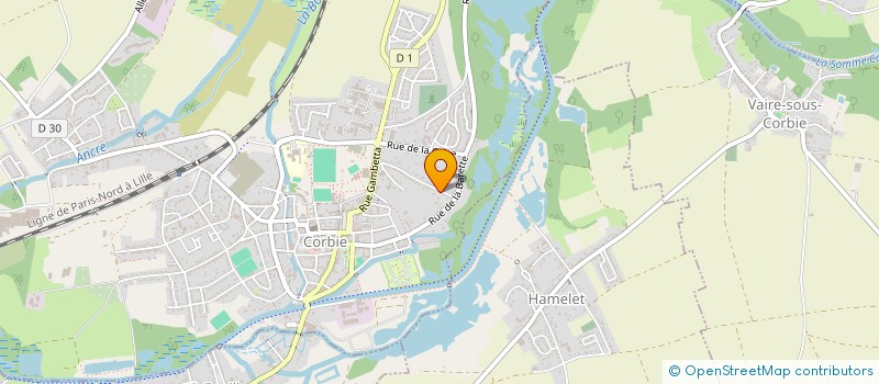 localisation de l'entreprise MONSIEUR FRANCOIS SENEE  LE HAMEL