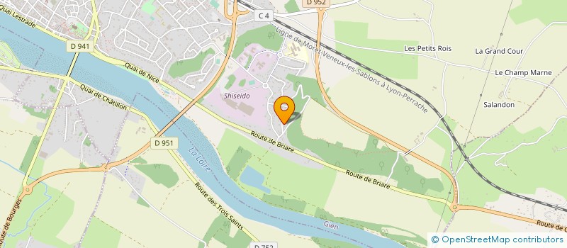 localisation de l'entreprise MONSIEUR FRANCOIS SENET  GIEN