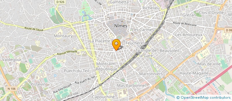 localisation de l'entreprise MONSIEUR FRANCOIS SENGPHONG  NIMES