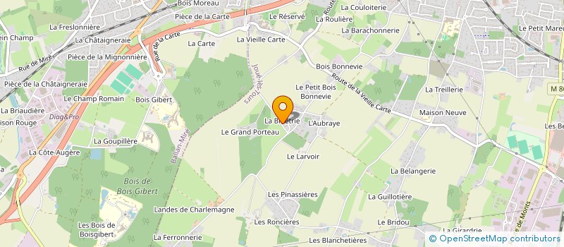 localisation de l'entreprise MONSIEUR FRANCOIS SERIN  JOUE-LES-TOURS