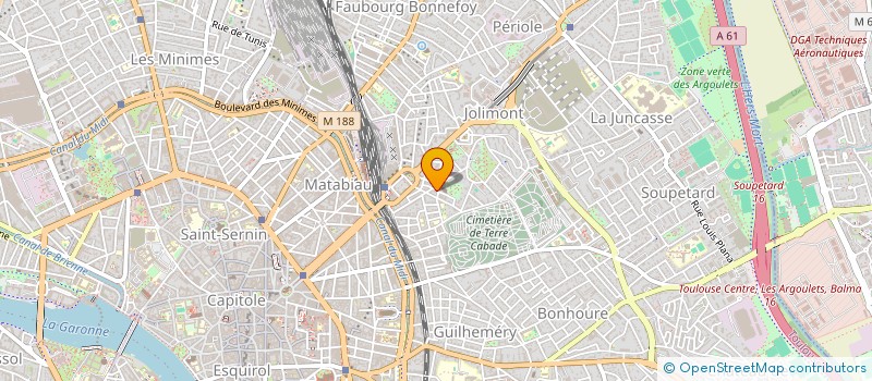 localisation de l'entreprise MONSIEUR FRANCOIS SERVEAU à TOULOUSE