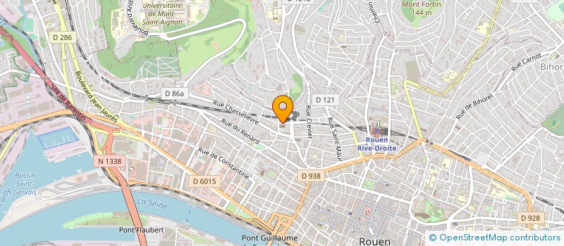 localisation de l'entreprise MONSIEUR FRANCOIS SEVESTRE  ROUEN