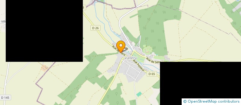 localisation de l'entreprise MONSIEUR FRANCOIS SEZEUR  VALLERY