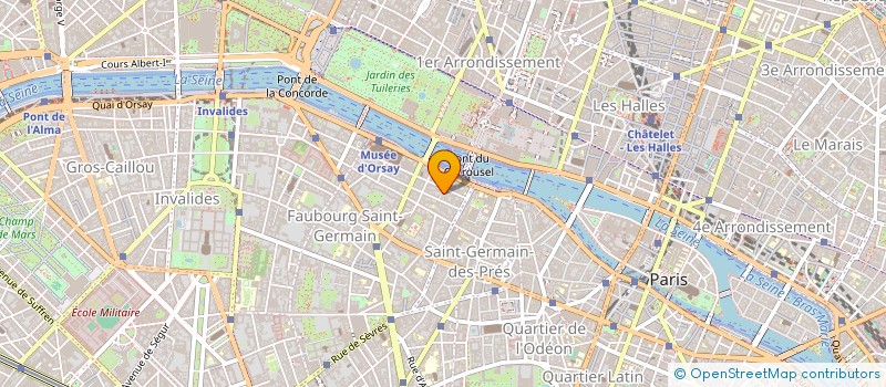 localisation de l'entreprise MONSIEUR FRANCOIS SICARD  PARIS