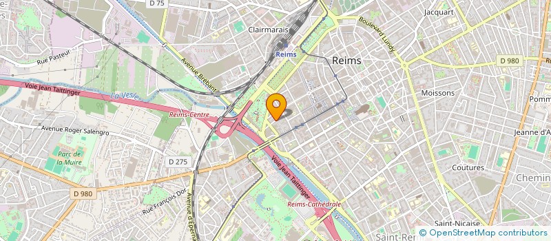 localisation de l'entreprise MONSIEUR FRANCOIS SILVA RAMOS à REIMS
