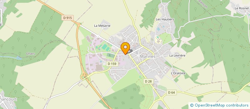 localisation de l'entreprise MONSIEUR FRANCOIS SIMEON  MARINES