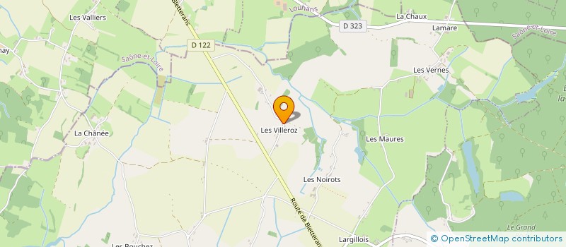 localisation de l'entreprise MONSIEUR FRANCOIS SIMERAY  CHAPELLE-VOLAND