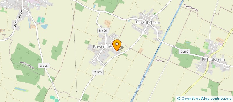 localisation de l'entreprise MONSIEUR FRANCOIS SIMLER  BSENBIESEN