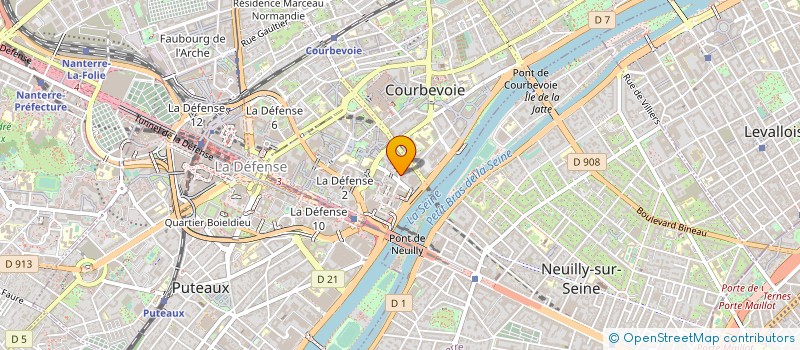 localisation de l'entreprise MONSIEUR FRANCOIS SIMON à COURBEVOIE