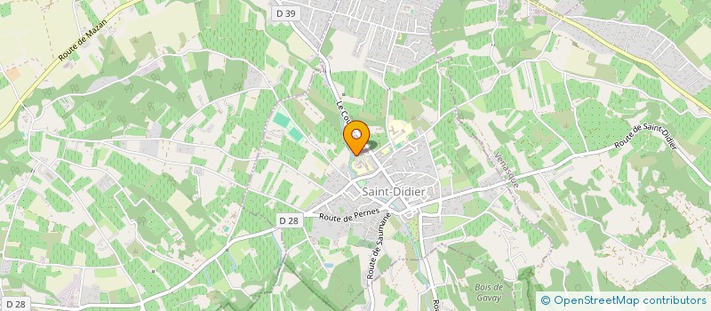 localisation de l'entreprise MONSIEUR FRANCOIS SINGELYN  SAINT-DIDIER