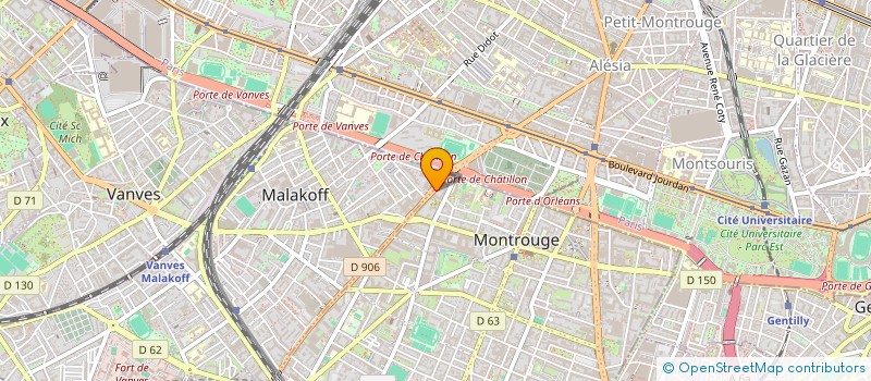 localisation de l'entreprise MONSIEUR FRANCOIS SIROT à MONTROUGE