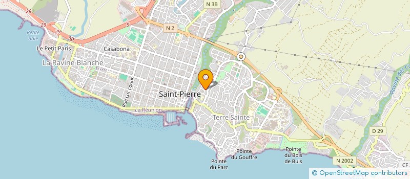 localisation de l'entreprise MONSIEUR FRANCOIS SITA à SAINT-PIERRE
