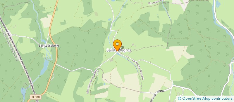 localisation de l'entreprise MONSIEUR FRANCOIS SIVRY  MONTLAY-EN-AUXOIS