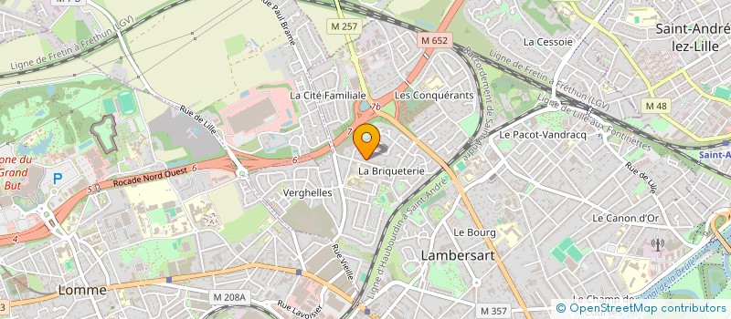 localisation de l'entreprise MONSIEUR FRANCOIS SMETS à LAMBERSART