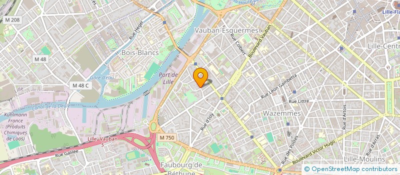 localisation de l'entreprise MONSIEUR FRANCOIS SOETEMONDT à LILLE