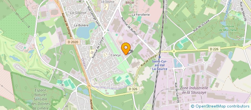 localisation de l'entreprise MONSIEUR FRANCOIS SOL à ORLEANS