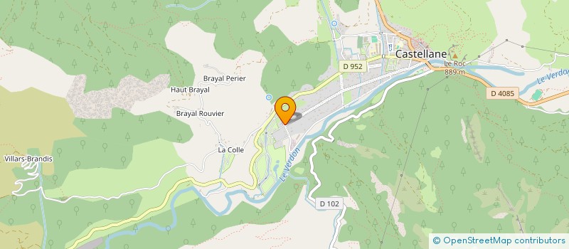 localisation de l'entreprise MONSIEUR FRANCOIS SOLER à CASTELLANE
