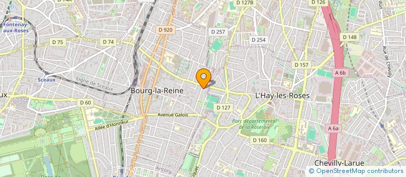 localisation de l'entreprise MONSIEUR FRANCOIS SOLOMOVICI à BOURG-LA-REINE