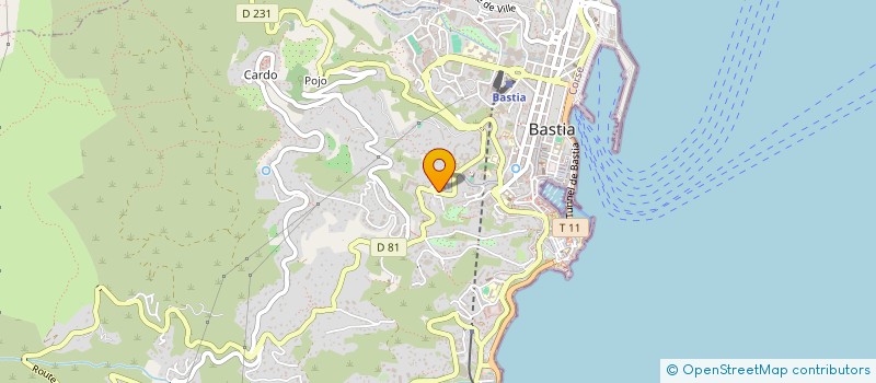 localisation de l'entreprise MONSIEUR FRANCOIS SORBA à BASTIA