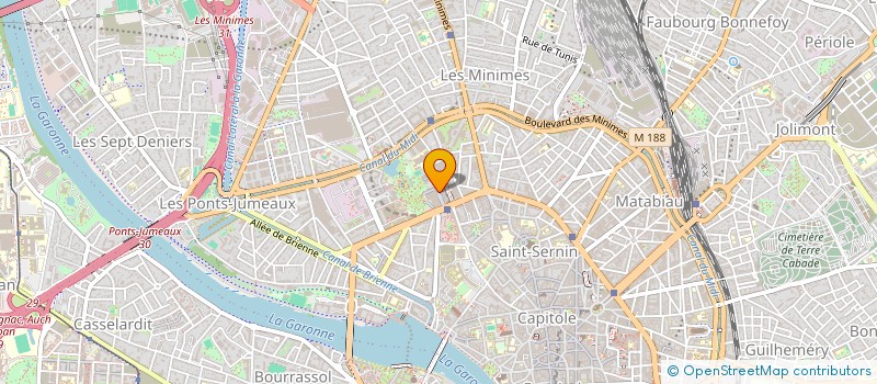 localisation de l'entreprise MONSIEUR FRANCOIS SORDOILLET à TOULOUSE