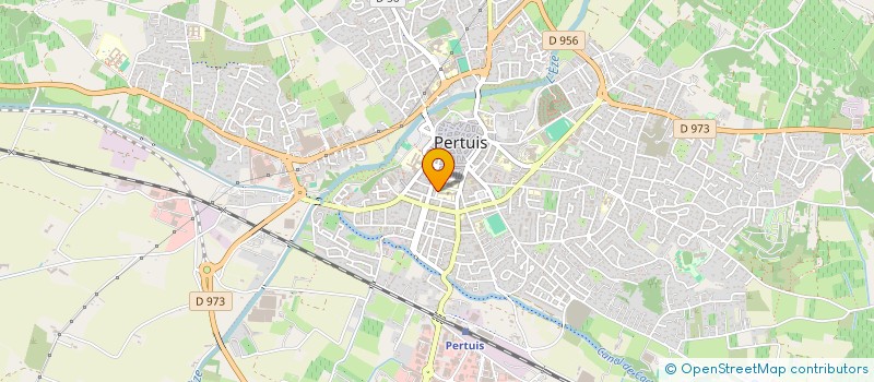 localisation de l'entreprise MONSIEUR FRANCOIS SOURDIVE à PERTUIS