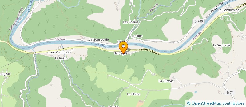 localisation de l'entreprise MONSIEUR FRANCOIS SOUTADE  AMBIALET