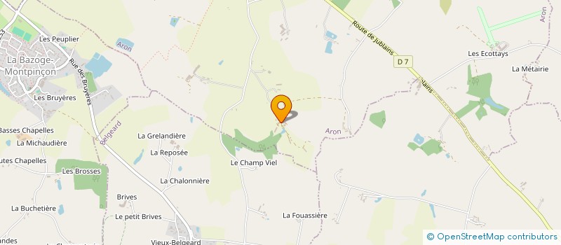 localisation de l'entreprise MONSIEUR FRANCOIS SOUVIGNE à ARON