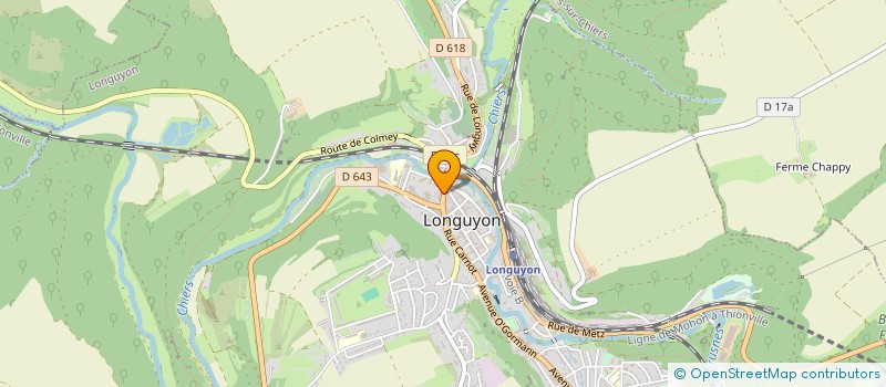 localisation de l'entreprise MONSIEUR FRANCOIS STAHL  LONGUYON