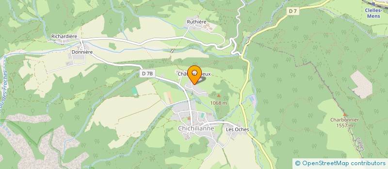 localisation de l'entreprise MONSIEUR FRANCOIS STARACE à CHICHILIANNE