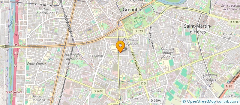 localisation de l'entreprise MONSIEUR FRANCOIS STEFFANN à GRENOBLE