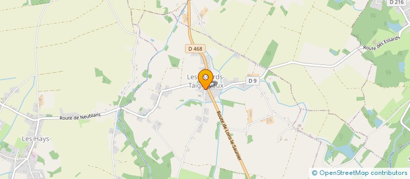 localisation de l'entreprise MONSIEUR FRANCOIS STEHLY  LE DESCHAUX