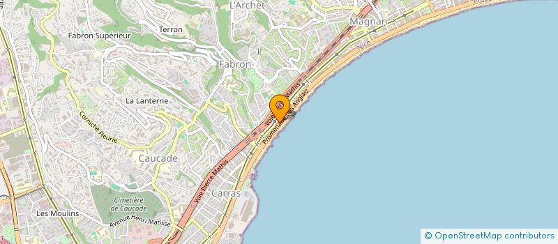 localisation de l'entreprise MONSIEUR FRANCOIS STELLINI  NICE