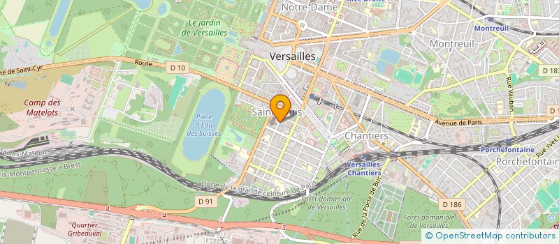 localisation de l'entreprise MONSIEUR FRANCOIS STENGL à VERSAILLES