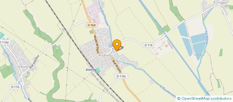 localisation de l'entreprise MONSIEUR FRANCOIS STEPHAN  AISEREY