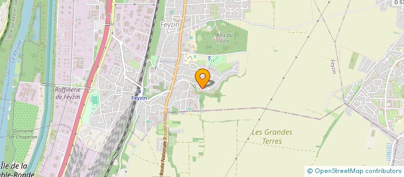 localisation de l'entreprise MONSIEUR FRANCOIS STOFFEL  FEYZIN