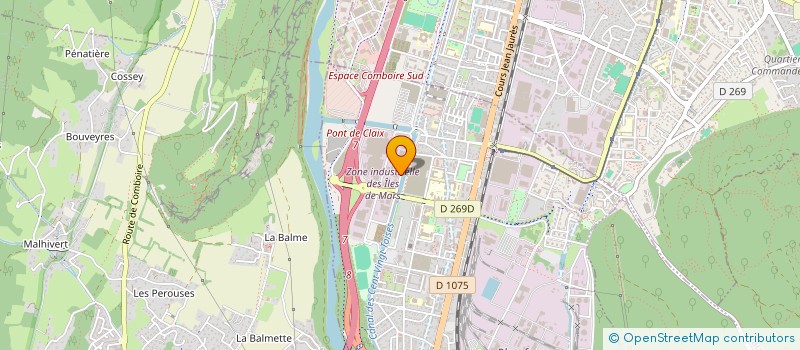 localisation de l'entreprise MONSIEUR FRANCOIS STRIPPOLI  LE PONT-DE-CLAIX