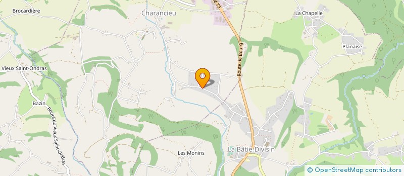 localisation de l'entreprise MONSIEUR FRANCOIS STRIPPOLI  CHARANCIEU