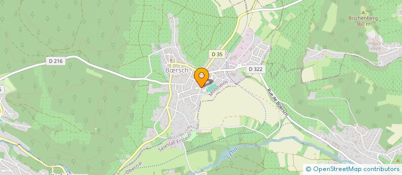 localisation de l'entreprise MONSIEUR FRANCOIS STURM  BRSCH