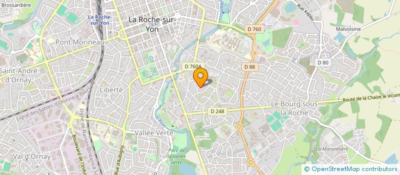 localisation de l'entreprise MONSIEUR FRANCOIS SUBIGER à ROCHE SUR YON (LA)