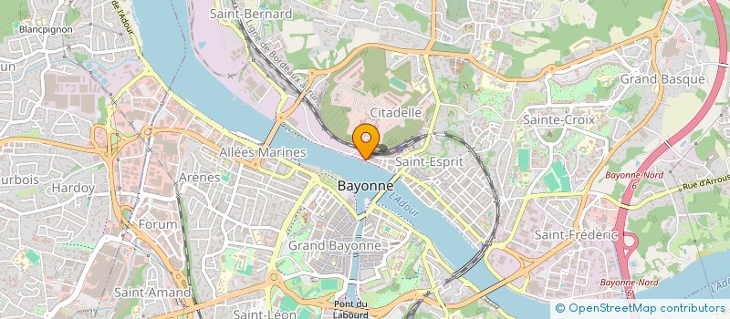 localisation de l'entreprise MONSIEUR FRANCOIS SUHAS à BAYONNE