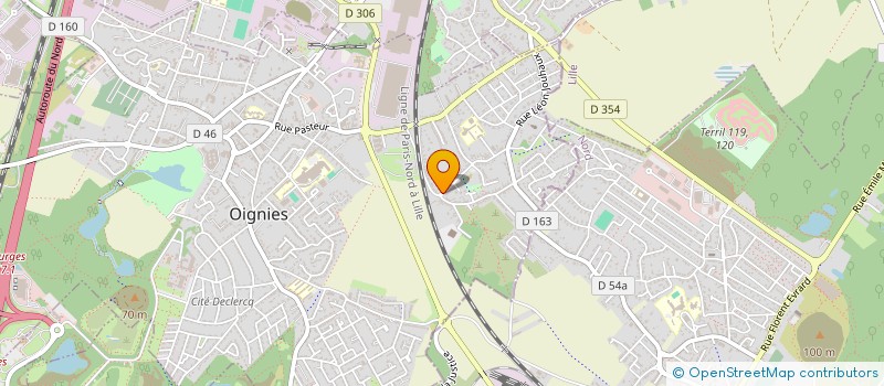 localisation de l'entreprise MONSIEUR FRANCOIS SZYMANSKI  OIGNIES