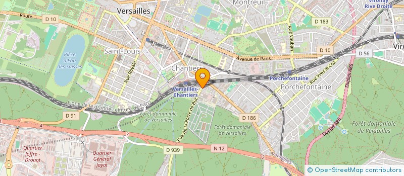 localisation de l'entreprise MONSIEUR FRANCOIS TACHET à VERSAILLES