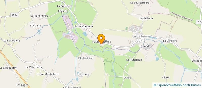 localisation de l'entreprise MONSIEUR FRANCOIS TAILLANDIER  LA SELLE-EN-LUITRE