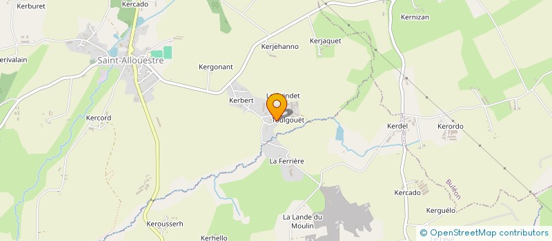 localisation de l'entreprise MONSIEUR FRANCOIS TANGUY à SAINT-ALLOUESTRE